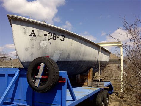 Description 40 foot Admirals Barge. . Us navy surplus boats for sale